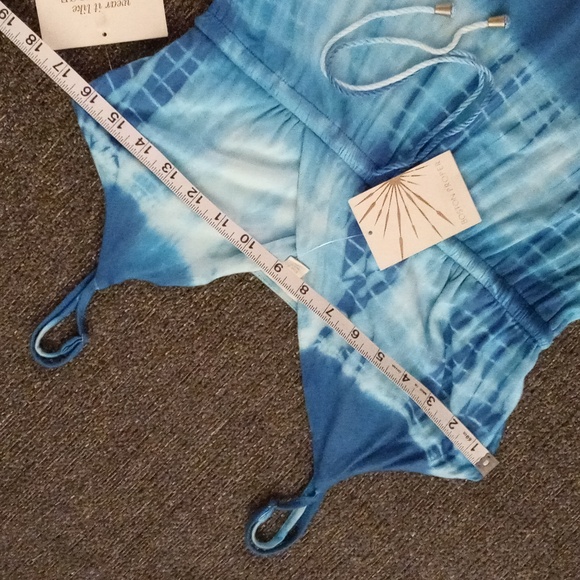 🆕️ 🌊Boston Proper🌊 - Blue Tie Dye Capri Maxi Dress - Picture 13 of 15